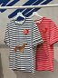 Camiseta Teckel Globo Rayas